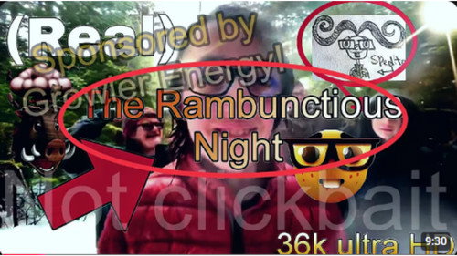 The Rambunctious Night Backdrop Blur