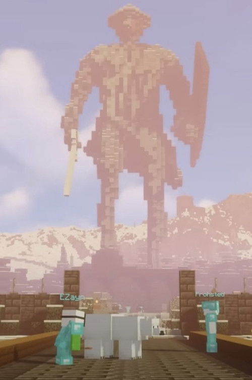 1000 Players Build MASSIVE Civilization in Minecraft