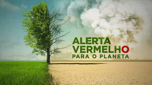 Alerta Vermelho para o Planeta Backdrop Blur