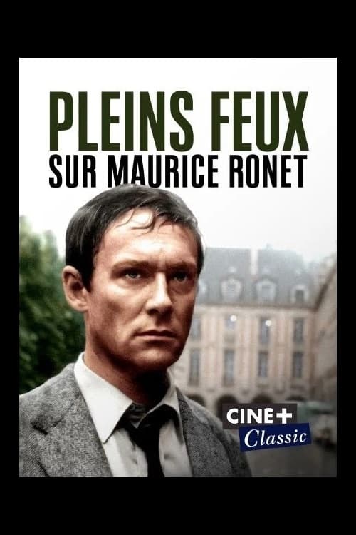 Poster Pleins feux sur Maurice Ronet 2022