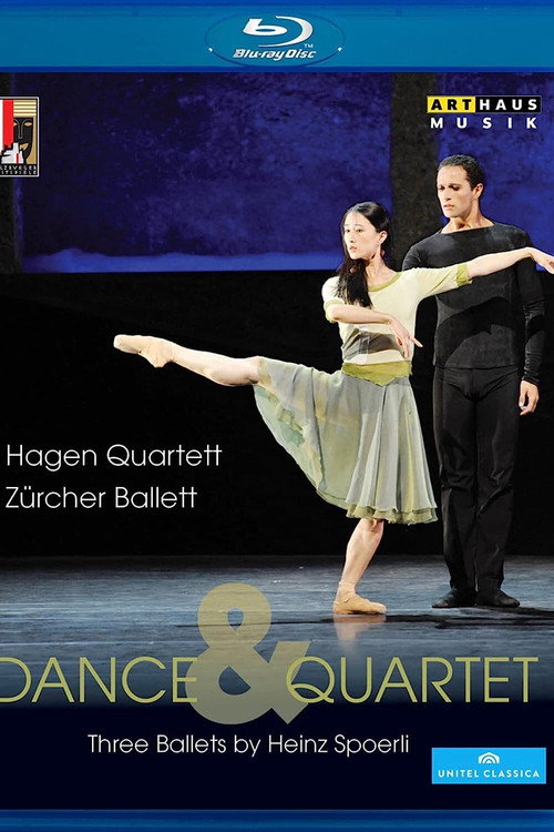 Poster for Dance & Quartet: Three Ballets by Heinz Spoerli