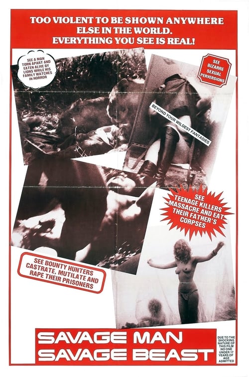 Poster Ultime grida dalla savana 1975