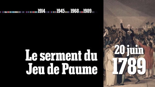 Image 20 juin 1789 — Le serment du Jeu de Paume