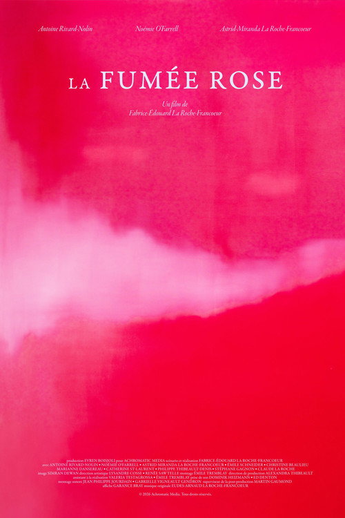 La fumée rose