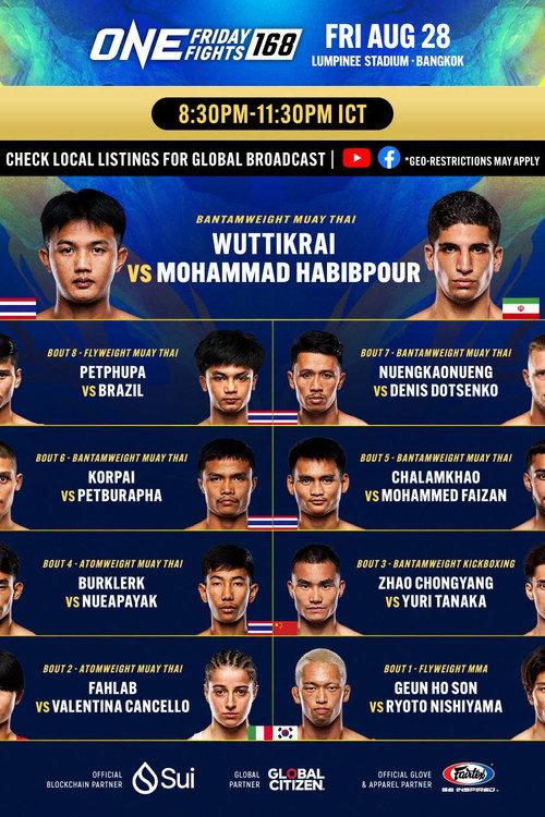 ONE Friday Fights 168: Wuttikrai vs. Habibpour