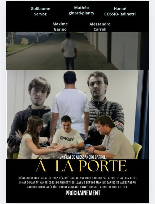 Póster oficial de À la porte (2025) - Drama