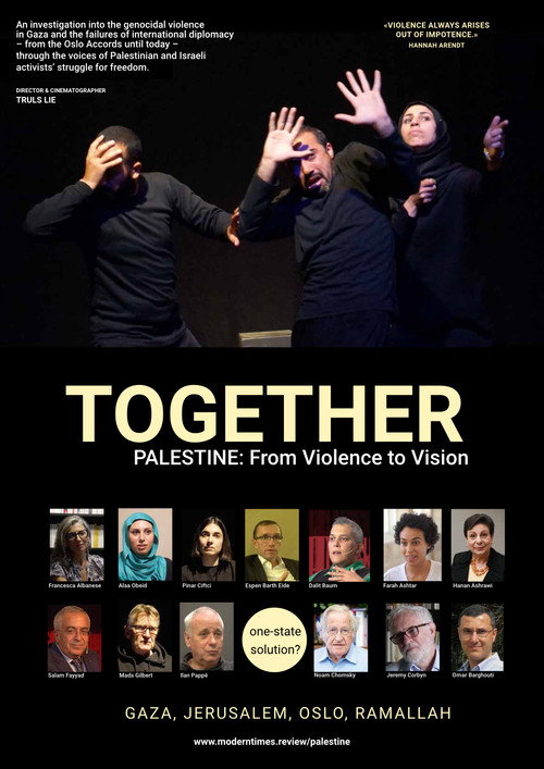 TOGETHER – Palestine: From Violence to Vision poster