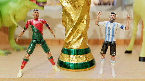Time To Play': World Cup 2022 Backdrop Blur