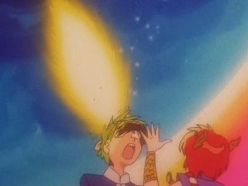 Escena del episodio 24 de la temporada 1 de la serie Mikami la Cazafantasmas
