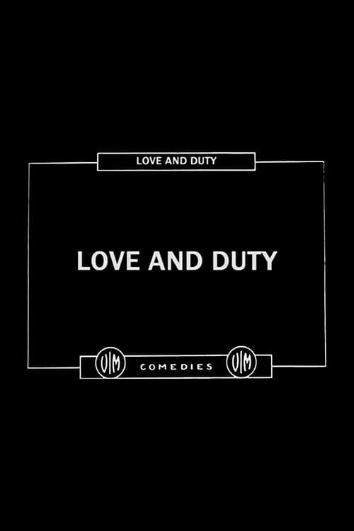 Poster Love and Duty 1916