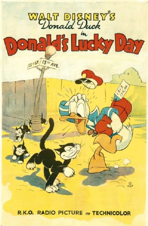 Donald's Lucky Day Movie Poster Image