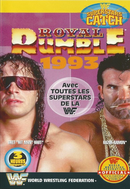 WWE Royal Rumble 1993 movie poster player