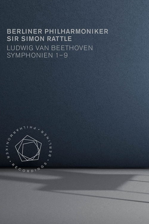 Poster Beethoven - Symphonies 1-9 (Berliner Philharmoniker, Sir Simon Rattle) 2016