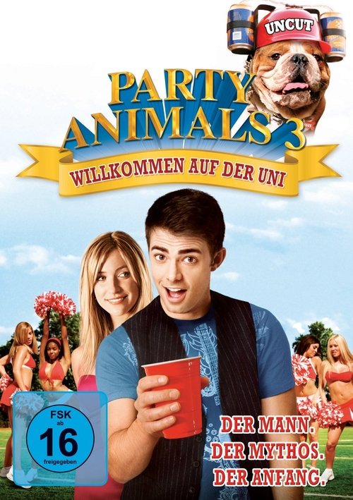 Party Animals 3 - Willkommen auf der Uni movie poster player
