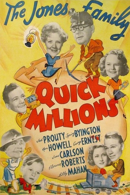 Quick Millions movie poster player
