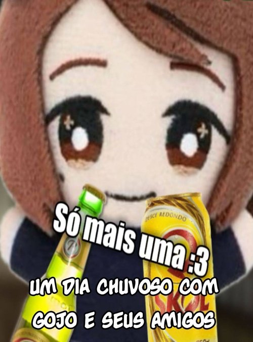 Um dia chuvoso com Gojo e seus amigos poster