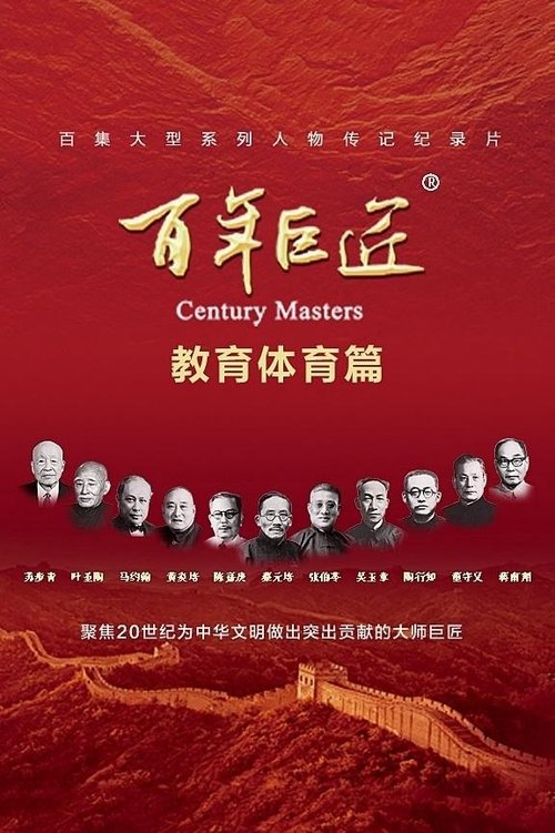 Poster 百年巨匠 教育体育篇