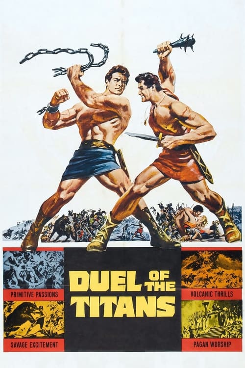 Duel of the Titans Movie Poster Image