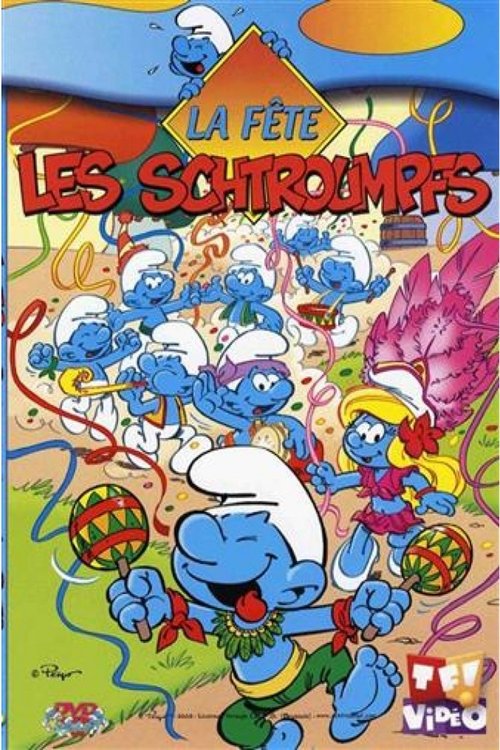 Les schtroumpfs : la fete movie poster player