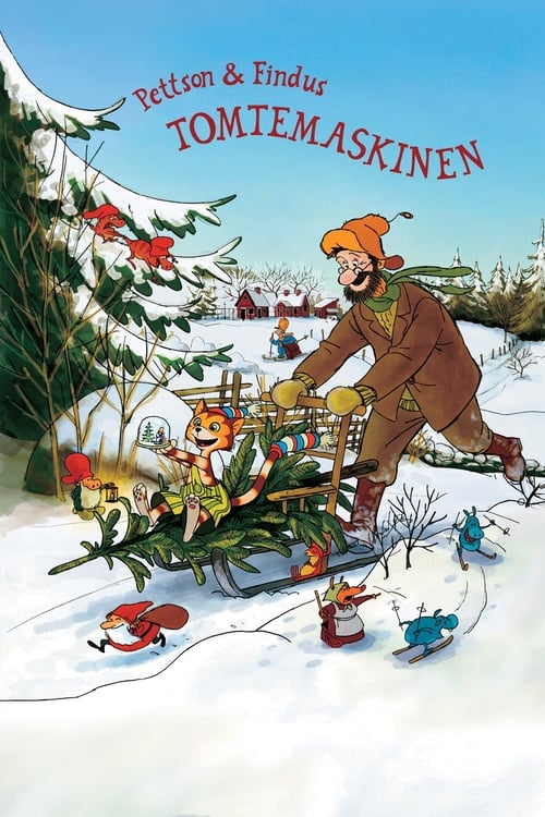 Pettson & Findus - Tomtemaskinen (2005) poster