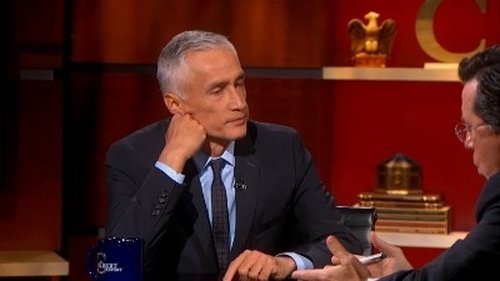 Escena del episodio 2 de la temporada 9 de la serie The Colbert Report