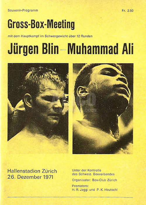 Muhammad Ali vs Juergen Blin