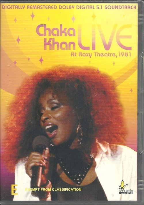 Chaka Khan: Live At Roxy Theatre (1981) poster