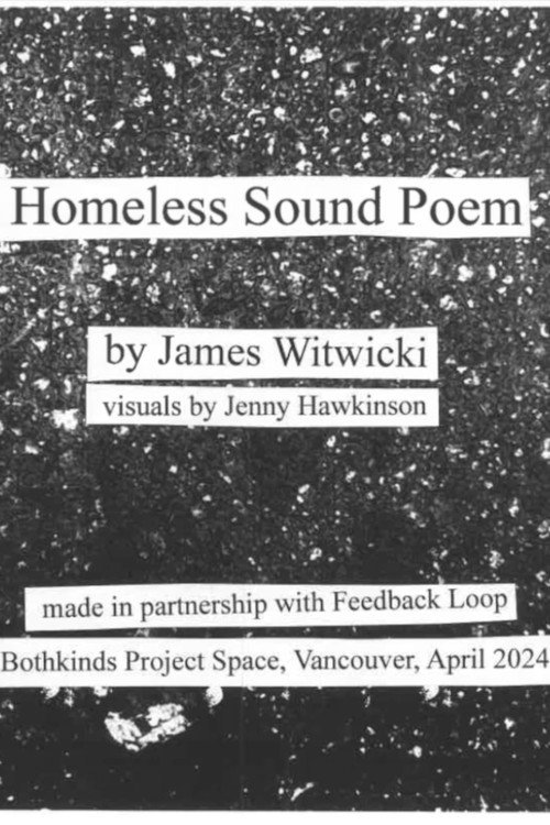 Homeless Sound Poem
