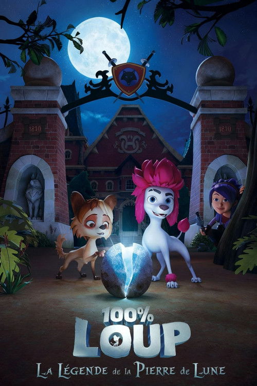 Affiche officielle de 100% loup : La légende de la pierre de lune (2020)