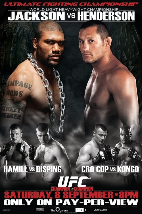 UFC 75: Champion vs. Champion (2007) poster