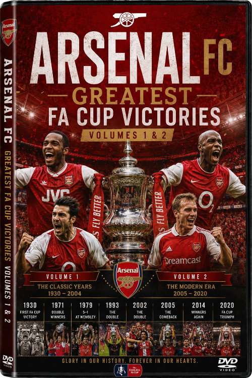 Póster oficial de Arsenal FC Greatest F.A Cup Victories - Volumes 1&2