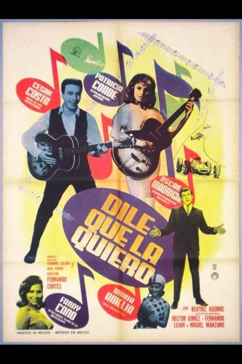 Dile que la quiero (1963) poster