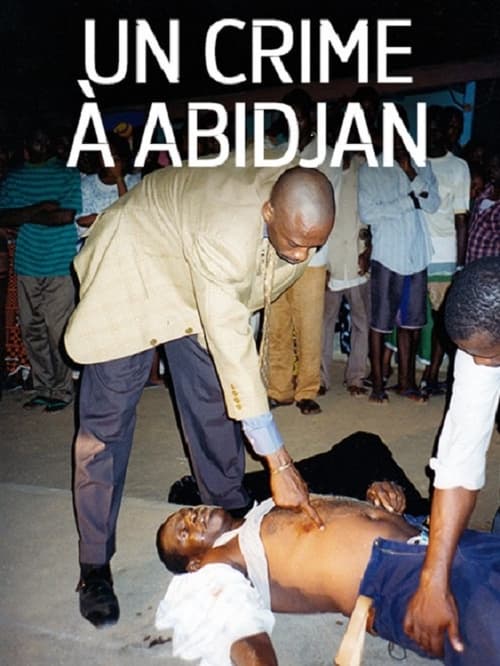 Poster Un crime à Abidjan 2000