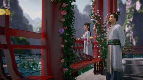 Hua Qian Gu Backdrop Blur