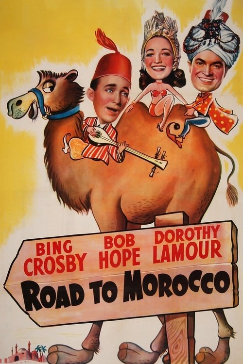 Grootschalige poster van Road to Morocco