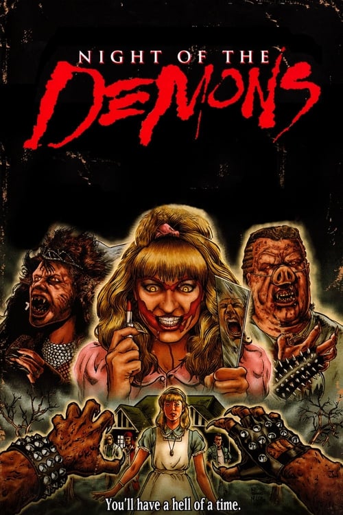 Grootschalige poster van Night of the Demons