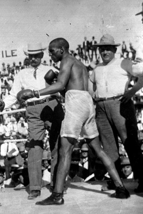 The Joe Gans-Battling Nelson Fight movie poster player
