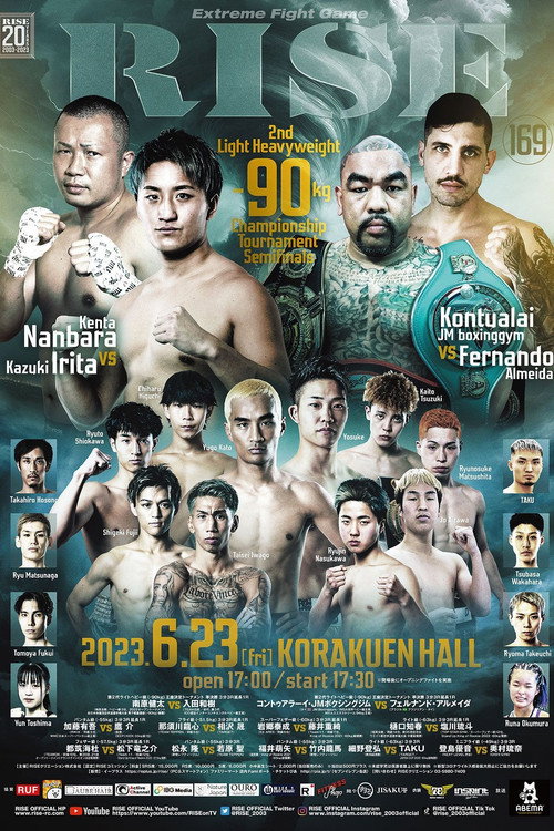 RISE 169 official trailer poster