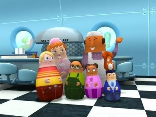 Escena del episodio 13 de la temporada 1 de la serie Higglytown Heroes