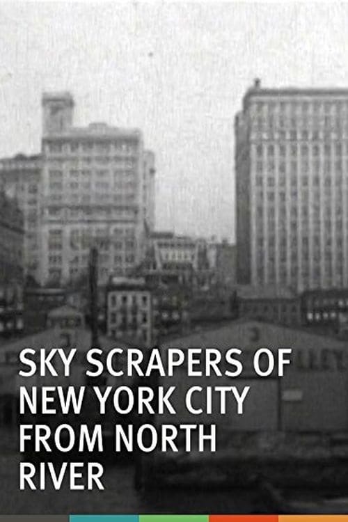 Poster Skyscrapers of New York City, from the North River 1903