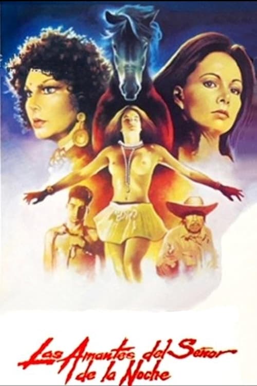 Poster Las amantes del señor de la noche 1986