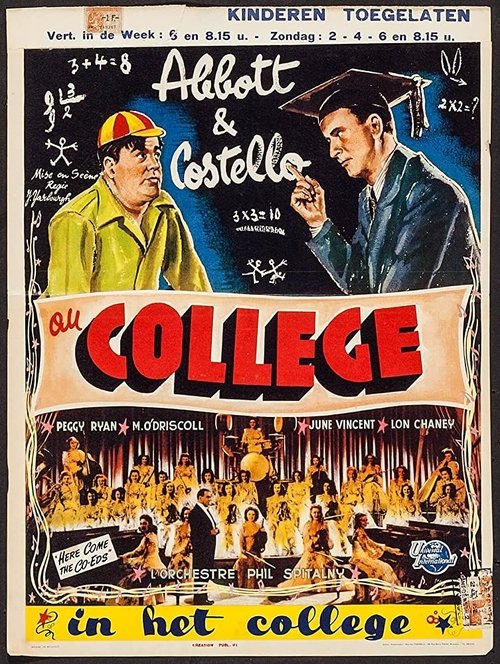 Deux Nigauds au collège movie poster player