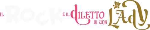 Il rock è il diletto di una lady official logo