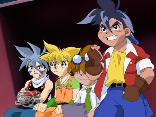 Poster della serie Beyblade