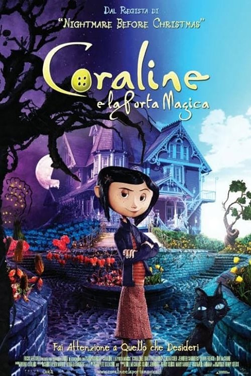 Coraline e la porta magica movie poster player