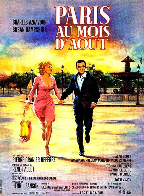 Paris in August Movie Poster Image