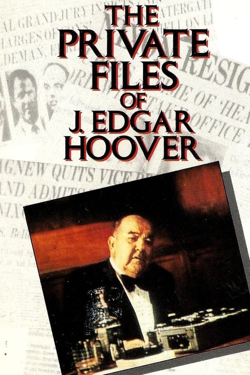 Poster The Private Files of J. Edgar Hoover 1977