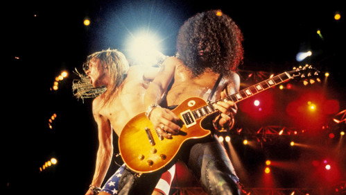 Guns N' Roses Live Era 87-93 Backdrop Blur