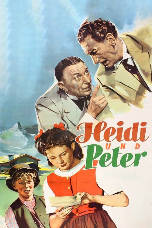 Heidi und Peter (1955) poster