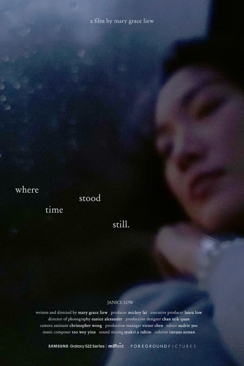 where time stood still (2022) poster